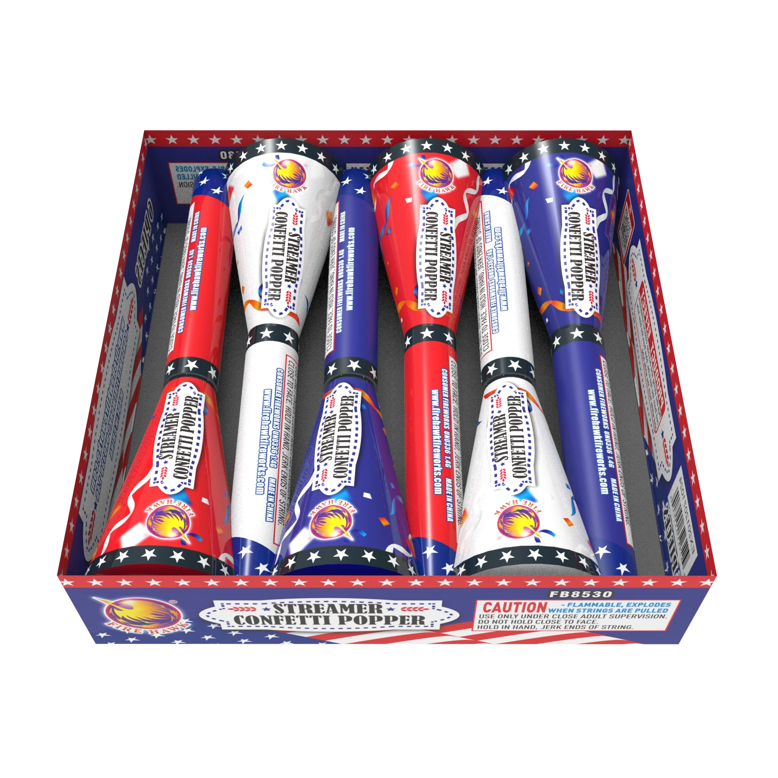 STREAMER CONFETTI POPPER